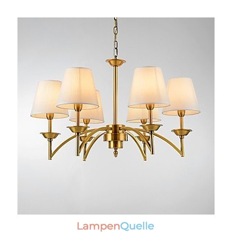 Modernes, zeitgenössisches, dekoratives Design, Pendelleuchte, Familie, reinweiß