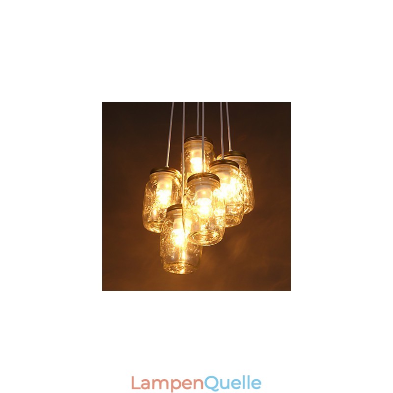 Kreative Wishing Bottle Glas süße Kinder drei Droplight Lampe