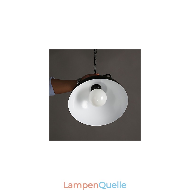 Nordic American Country Industrial Semicircle Fashion Schmiedeeisen Single Head Droplight