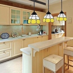 Europäische vertraglich gebundene Droplight-Glaslampenschirmlampen und Laternen des Mittelmeers