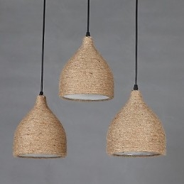 Country Lofts stellt alte Wege wieder her, Hanfseil-Einzelkopf-Droplight-Lampe