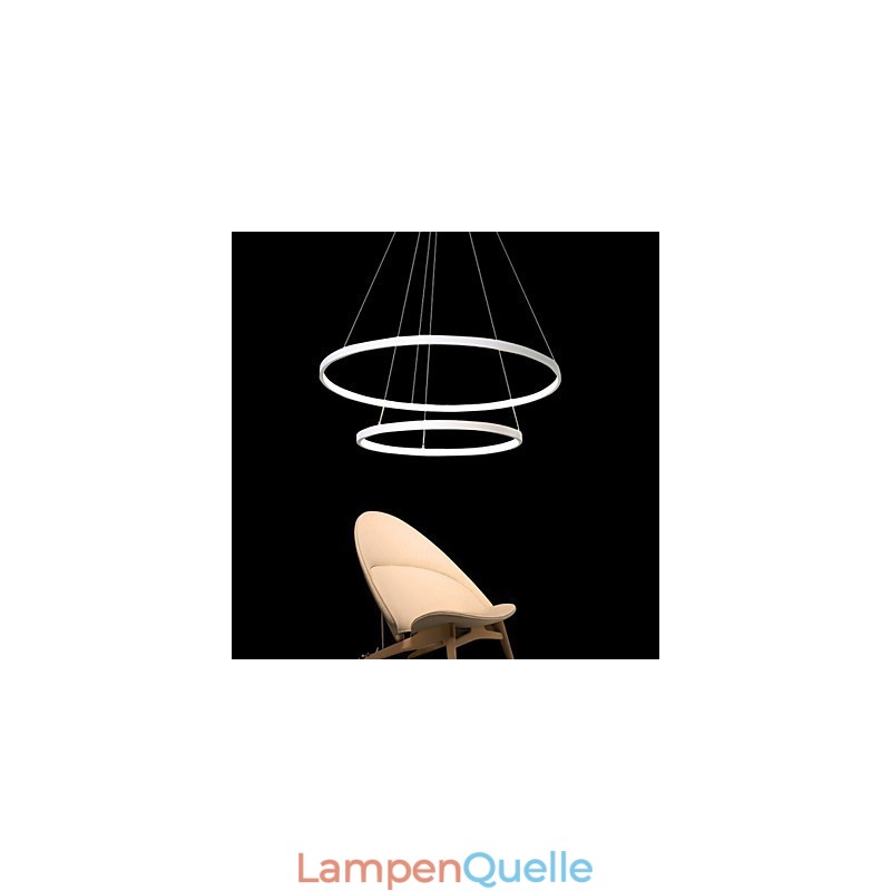 Pendelleuchte Modernes Design Hochwertige Zwei Ringe