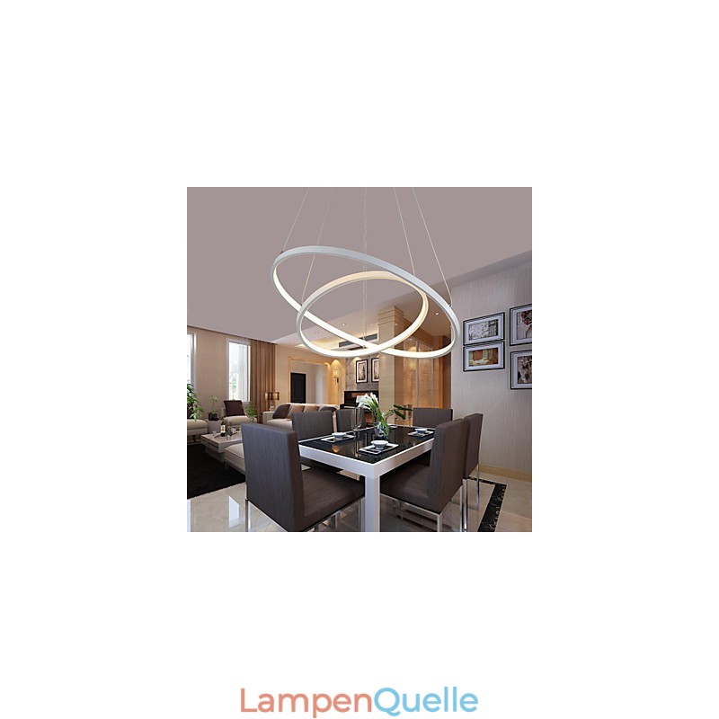Pendelleuchte Modernes Design Hochwertige Zwei Ringe