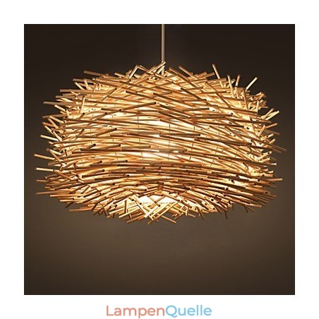 Europäischer und amerikanischer Kronleuchter aus dichtem Rattan Europäischer und amerikanischer Kronleuchter aus dichtem Rattan