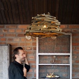 Retro Klassische Holz Decke Lichter Einfache Anhänger Lampen Cafe Anhänger Lampe