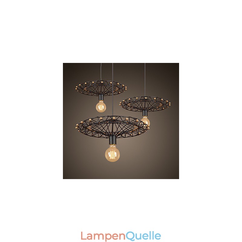 Retro Klassische Metall Decke Lichter Einfache Anhänger Lampen Cafe Anhänger Lampe