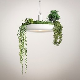 Modernes, zeitgenössisches, dekoratives Design, Pendelleuchte, Familie, reinweiß
