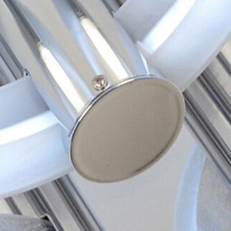 Kronleuchter Modern Silber 3 Lichter