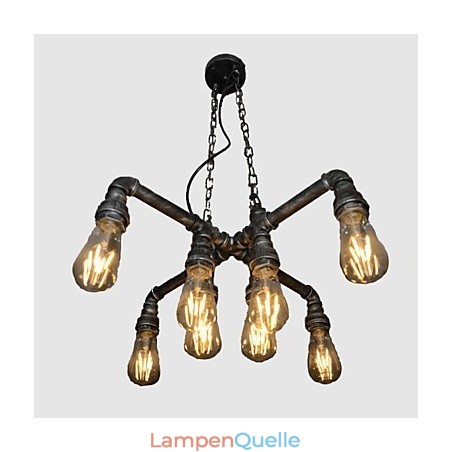 Loft-Lampe wird die Rolle des kreativen industriellen Windes gespielt, der alte Wege wiederherstellt, Conduit Droplight Loft-Lampe wird die Rolle des kreativen industriellen Windes gespielt, der alte Wege wiederherstellt, Conduit Droplight