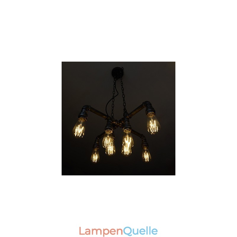 Loft-Lampe wird die Rolle des kreativen industriellen Windes gespielt, der alte Wege wiederherstellt, Conduit Droplight