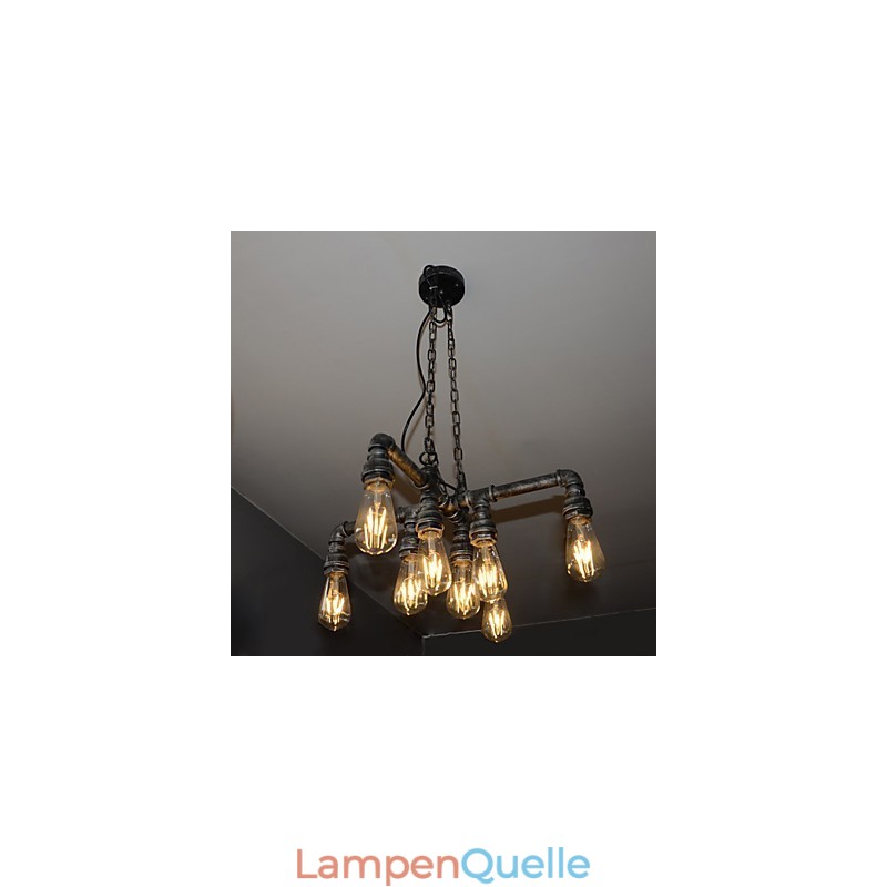 Loft-Lampe wird die Rolle des kreativen industriellen Windes gespielt, der alte Wege wiederherstellt, Conduit Droplight