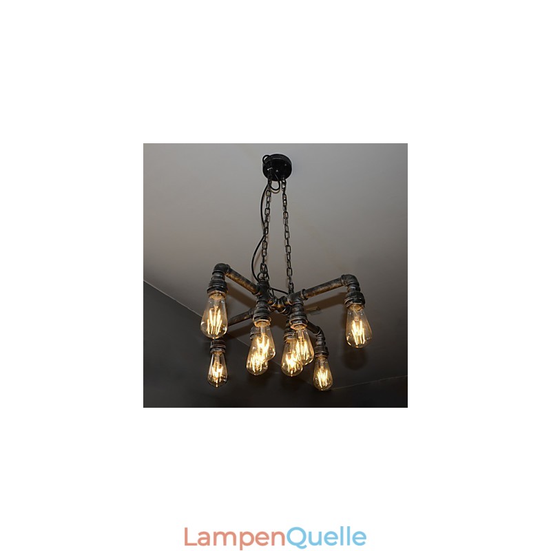 Loft-Lampe wird die Rolle des kreativen industriellen Windes gespielt, der alte Wege wiederherstellt, Conduit Droplight
