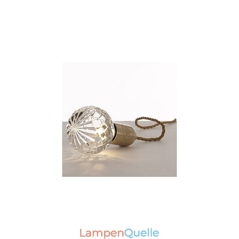 Moderne Pendelleuchte im zeitgenössischen Vintage-Mini-Stil aus goldenem Metall