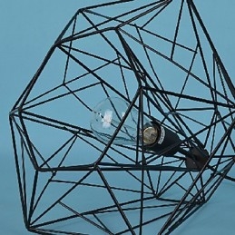 Vintage Retro Malerei Metall Pendelleuchte Garage