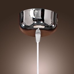 Moderne zeitgenössische Pendelleuchte im Mini-Globus-Stil aus Chrom