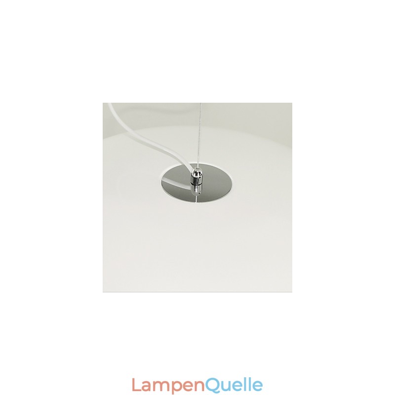 Retro-Pendelleuchte mit Schalenmalerei