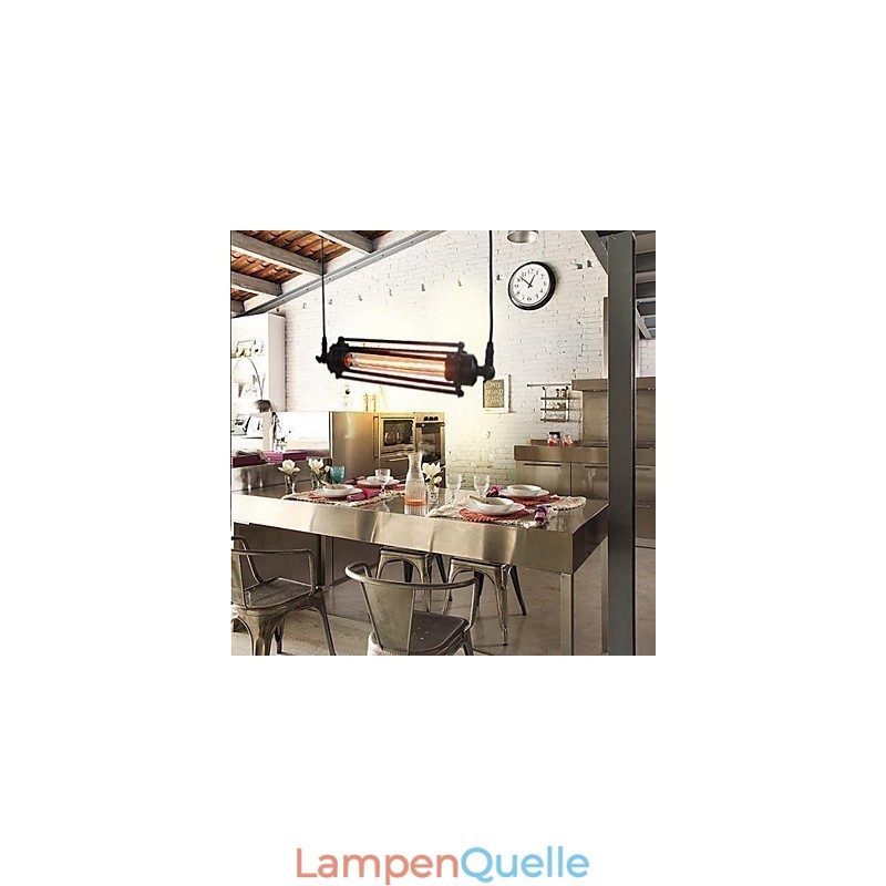 Loft Retro Kronleuchter Pendelleuchte Klassische Vintage Lampe Country Metallleuchte