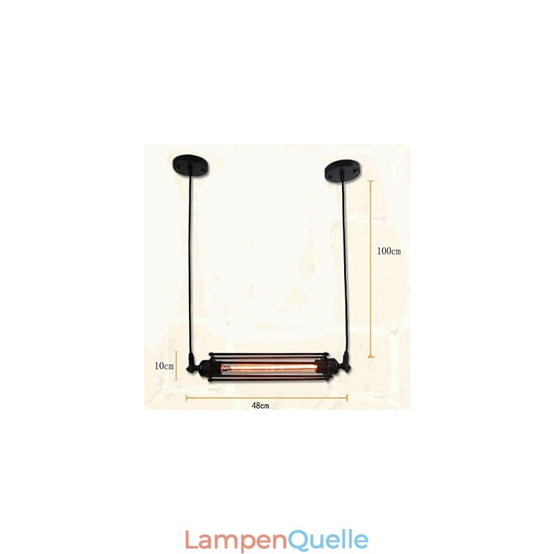 Loft Retro Kronleuchter Pendelleuchte Klassische Vintage Lampe Country Metallleuchte