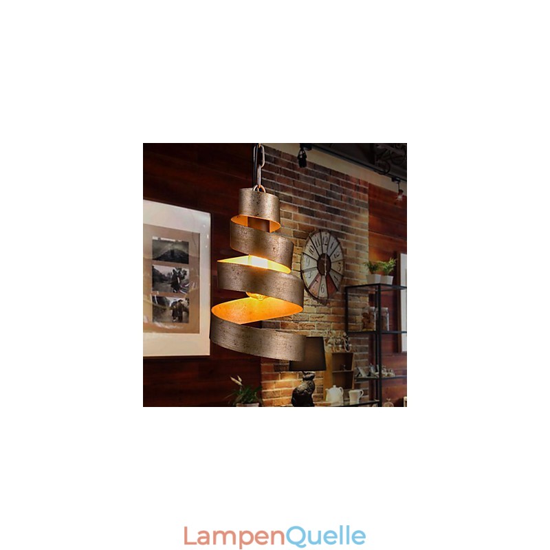Retro Eisenlampe Moderner minimalistischer Kronleuchter im Industriestil