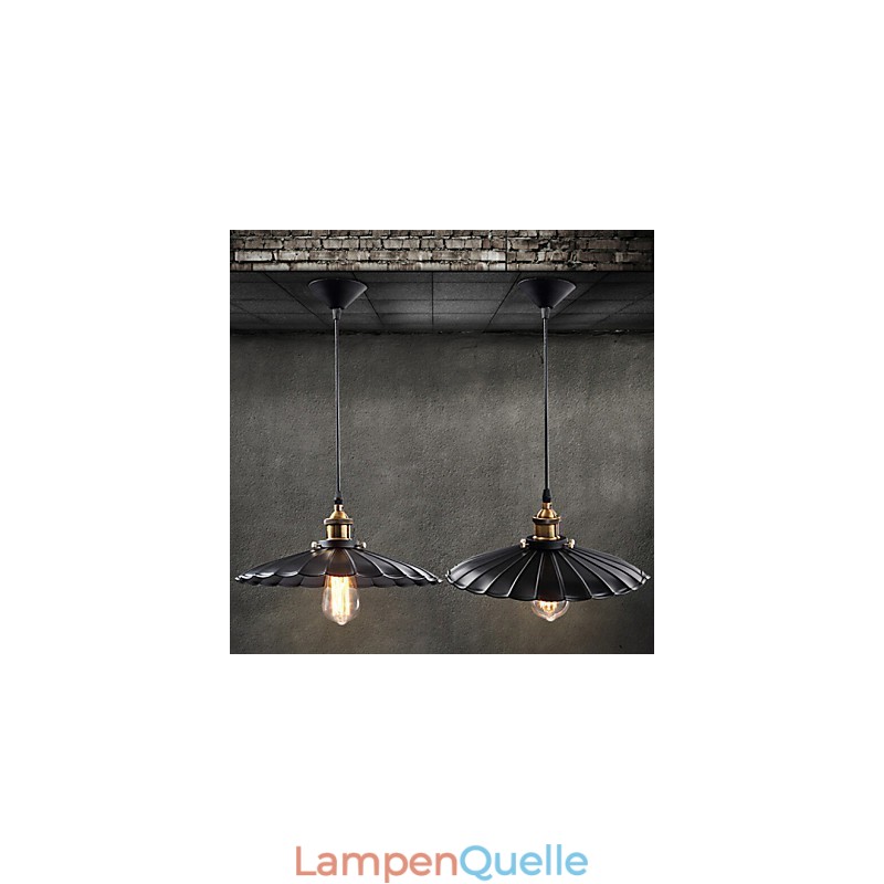 Retro-Klassiker im europäischen Stil Pendelleuchte Metall Art Droplight