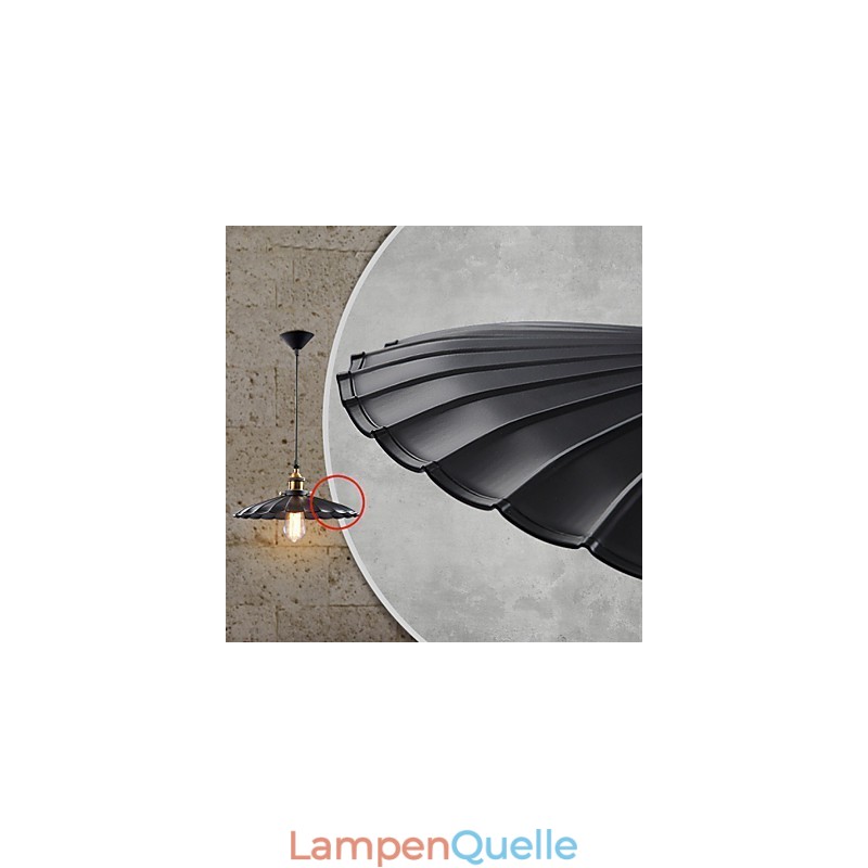 Retro-Klassiker im europäischen Stil Pendelleuchte Metall Art Droplight