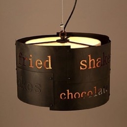 LOFT Moderne Mode Nordic Art Kreative Stoff Pendelleuchte Café Lampe Pendelleuchte Durchmesser 35cm