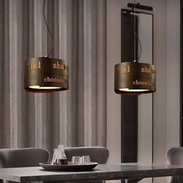 LOFT Moderne Mode Nordic Art Kreative Stoff Pendelleuchte Café Lampe Pendelleuchte Durchmesser 35cm
