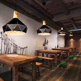 Retro Klassische Metall Decke Lichter Einfache Anhänger Lampen Cafe Anhänger Lampe
