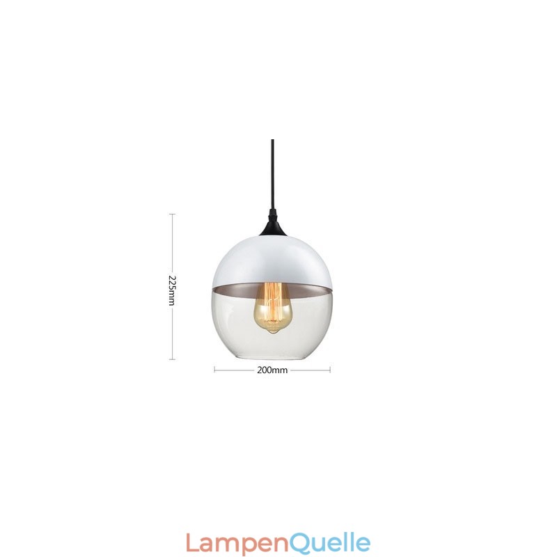 Die Kunst-Kronleuchterlampe aus Schmiedeeisen und Glas von The Nordic Creative Stair Shop