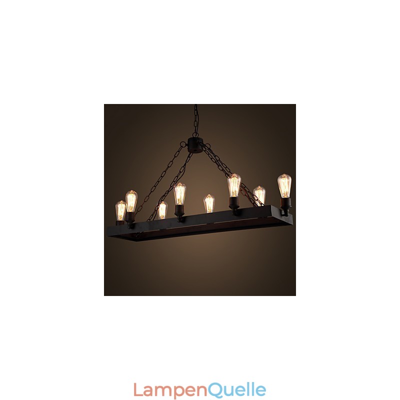 Moderne Retro Loft Kronleuchter Amerikanischen Land Kronleuchter Kreative Industrielle Café Lampe Lichter