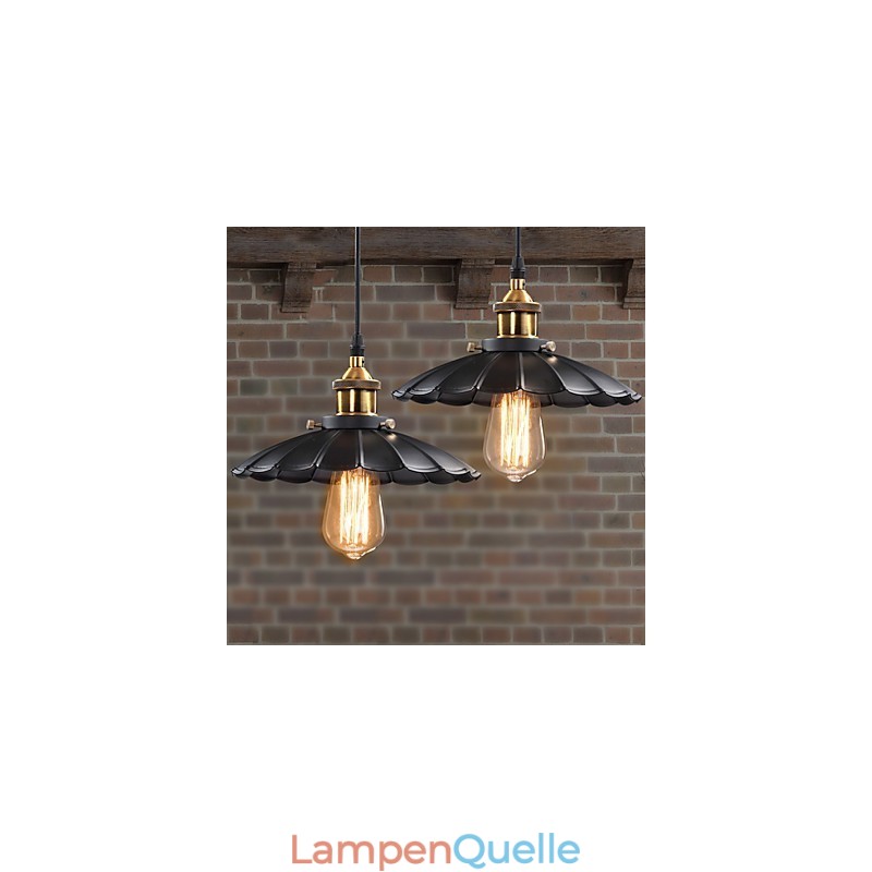 Retro-Klassiker im europäischen Stil Pendelleuchte Metall Art Droplight