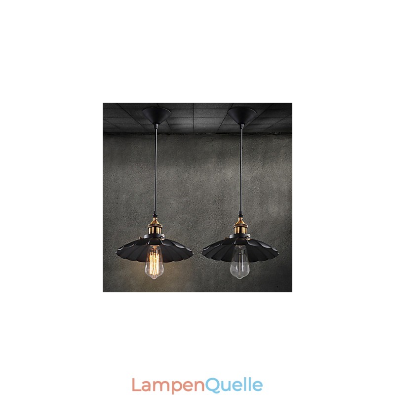 Retro-Klassiker im europäischen Stil Pendelleuchte Metall Art Droplight