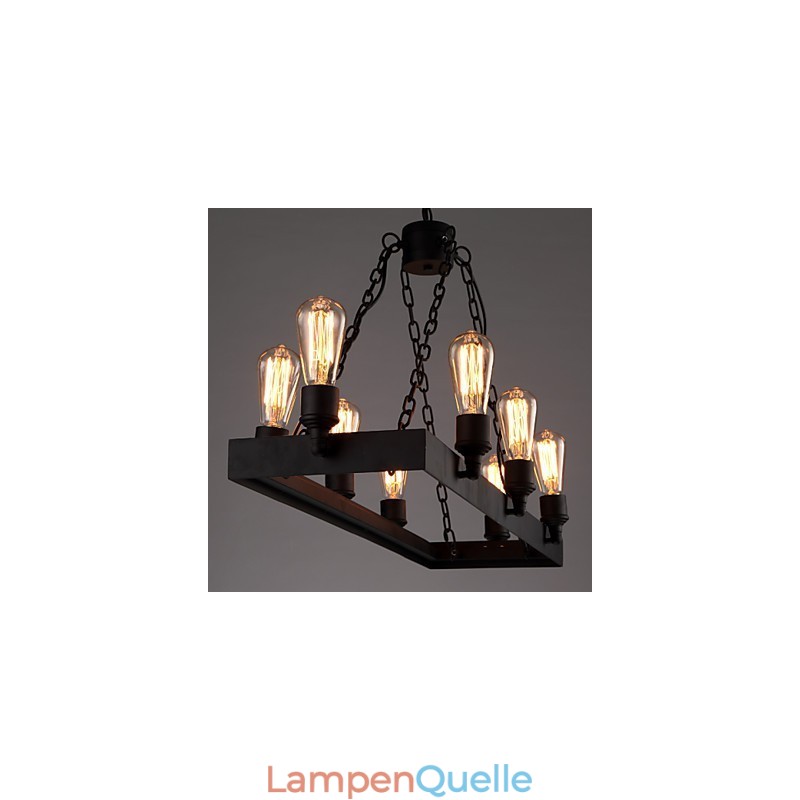 Moderne Retro Loft Kronleuchter Amerikanischen Land Kronleuchter Kreative Industrielle Café Lampe Lichter