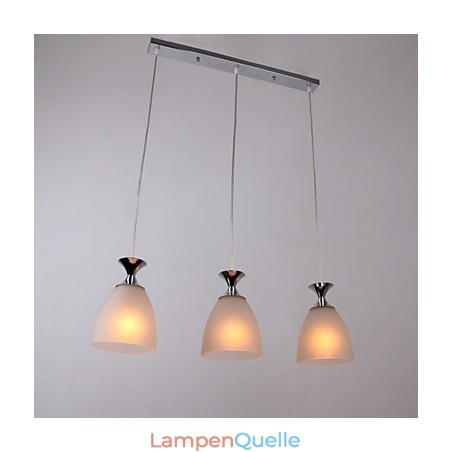 Moderne zeitgenössische Pendelleuchte im Insel-Mini-Stil aus Chrom Moderne zeitgenössische Pendelleuchte im Insel-Mini-Stil aus Chrom
