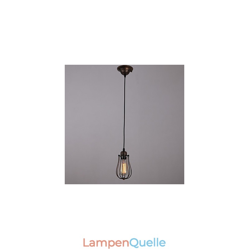 Landhausstil Mini Lampe 1 Licht Retro