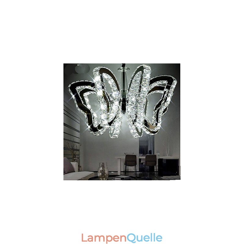 Schmetterlingslampe Moderne Luxus-Kristalllampe