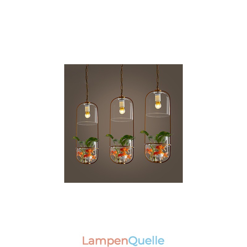 Moderne Pendelleuchte im zeitgenössischen dekorativen Design (ohne Pflanzen)