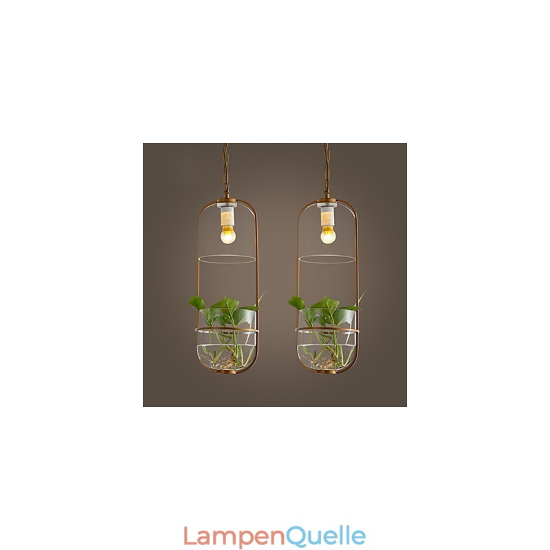 Moderne Pendelleuchte im zeitgenössischen dekorativen Design (ohne Pflanzen)