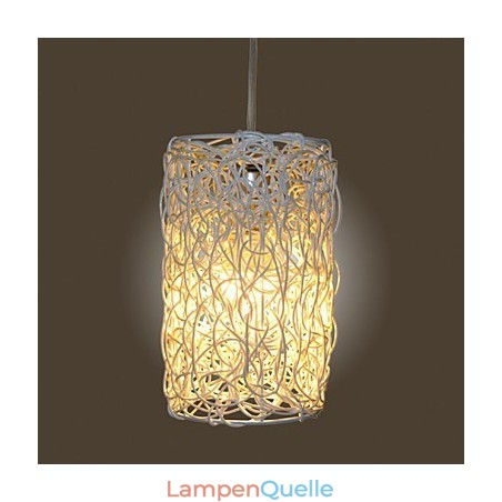 Moderne ländliche Cany Art gewebte Rattan-Einzelkopf-Droplight-Lampe Moderne ländliche Cany Art gewebte Rattan-Einzelkopf-Droplight-Lampe