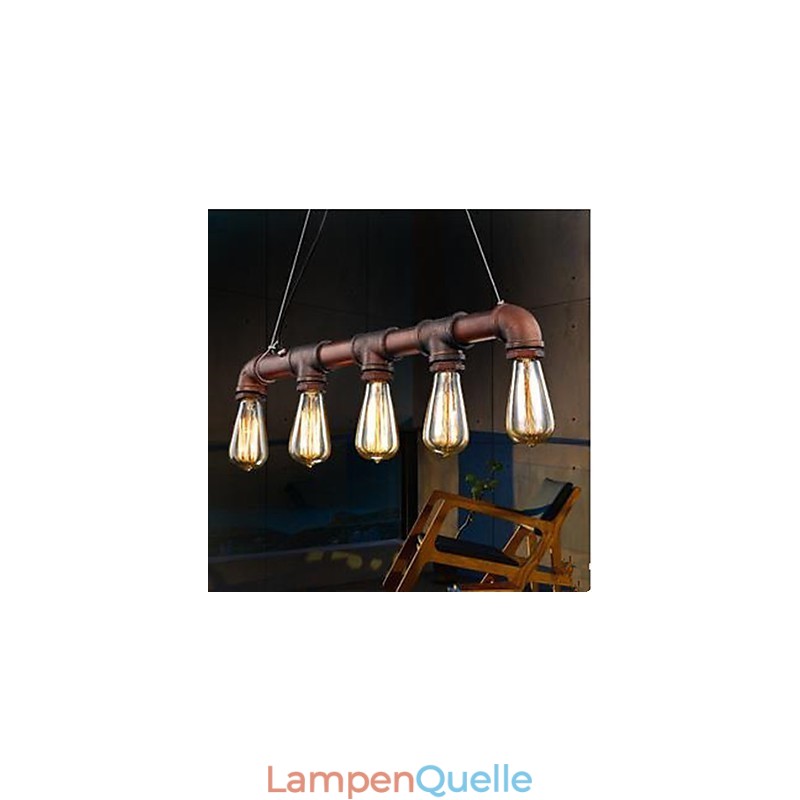 Amerikanisches Landhaus Industrielles Veranda Loft Conduit Hängelampe