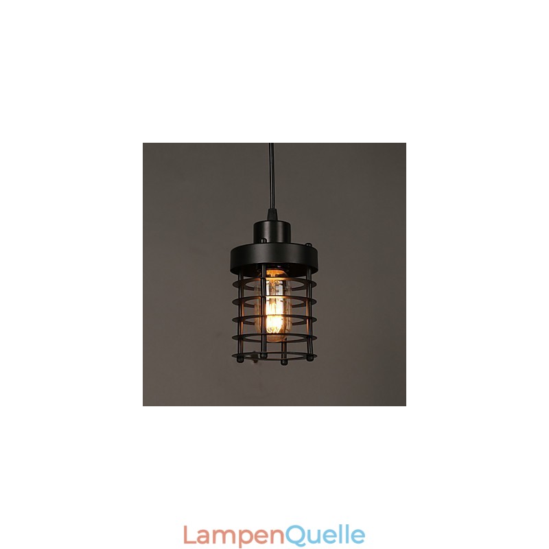 Retro Kreis von Einzelkopflampen und Laternen Charakter Art Kronleuchter Lampe