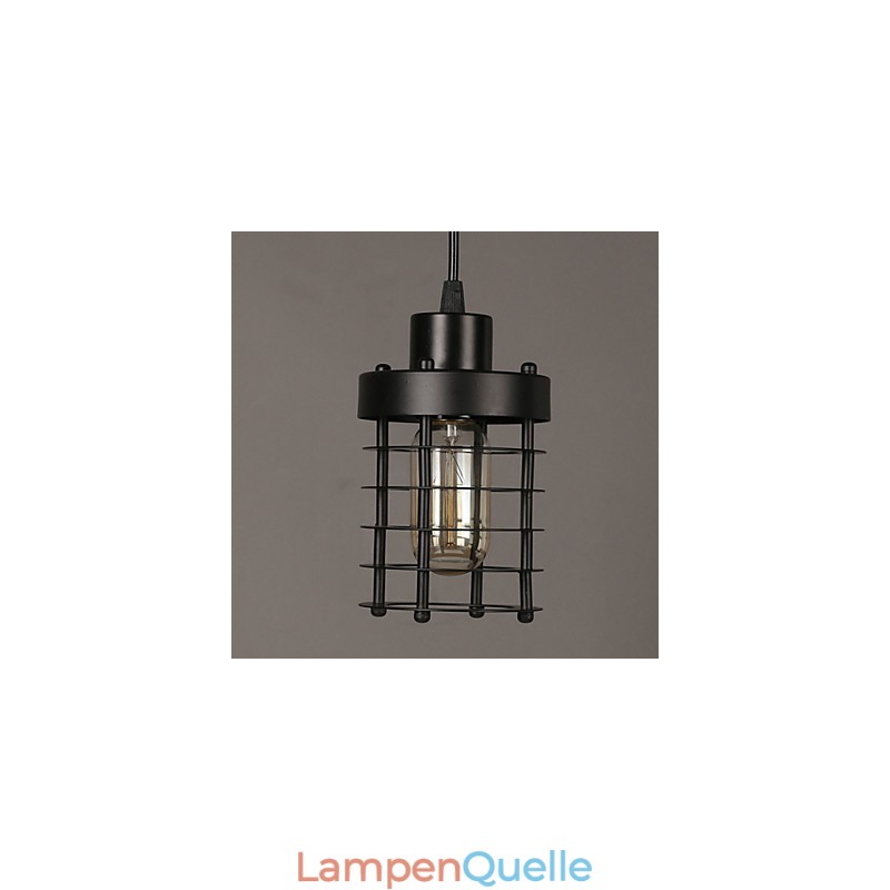 Retro Kreis von Einzelkopflampen und Laternen Charakter Art Kronleuchter Lampe