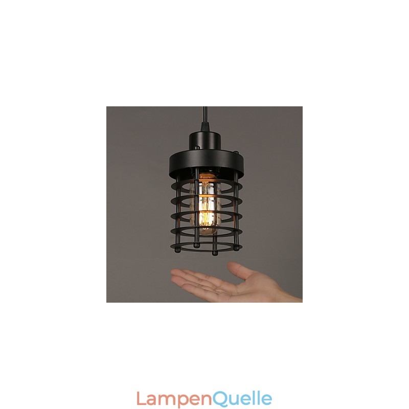 Retro Kreis von Einzelkopflampen und Laternen Charakter Art Kronleuchter Lampe