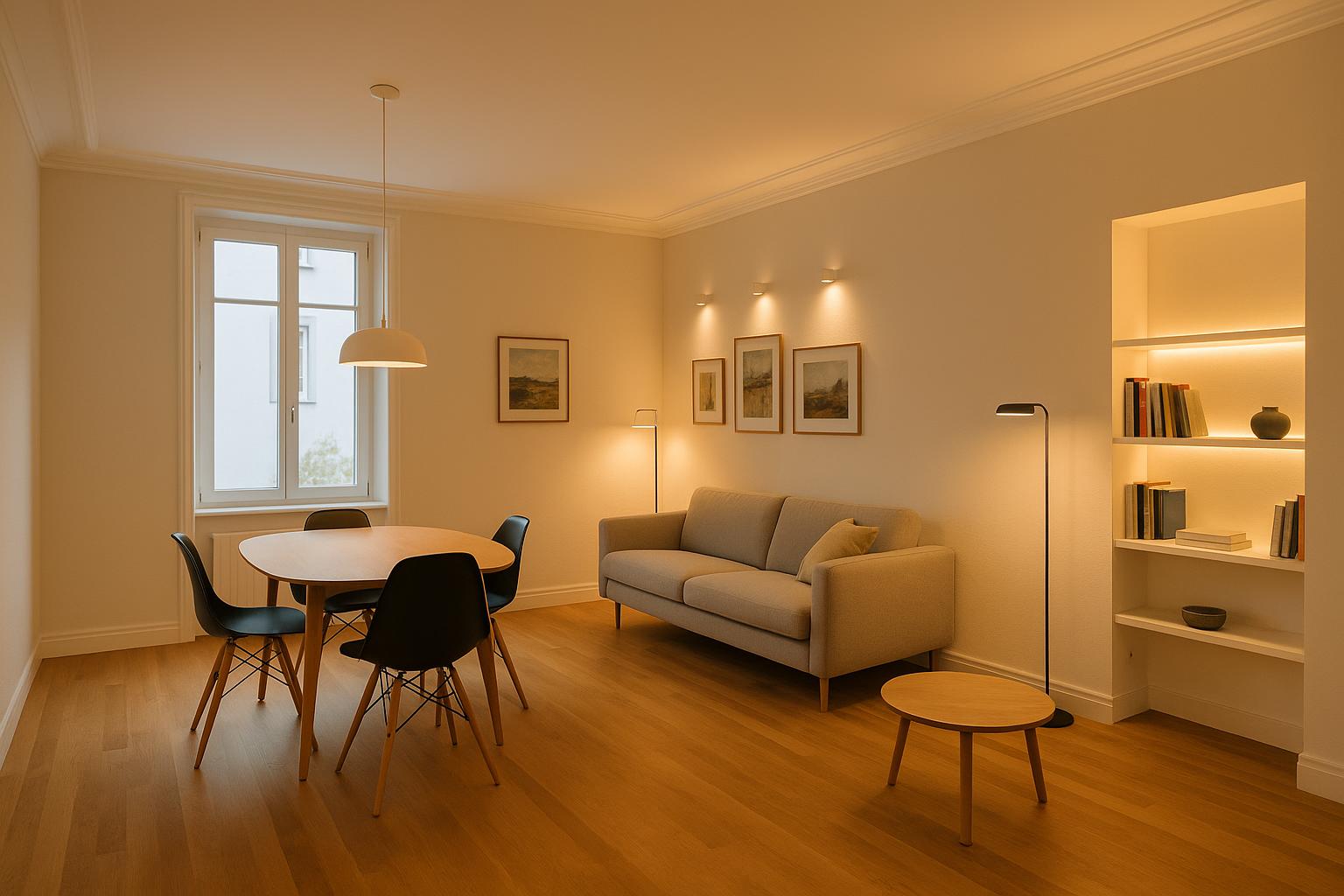 Beleuchtung für Wohnung in der Schweiz: So wird Ihr Zuhause stimmig hell