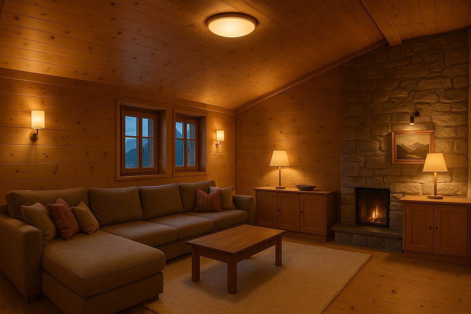 Leuchten fürs Chalet: warmes Licht, rustikale Lampen und stilvolle Holzleuchten