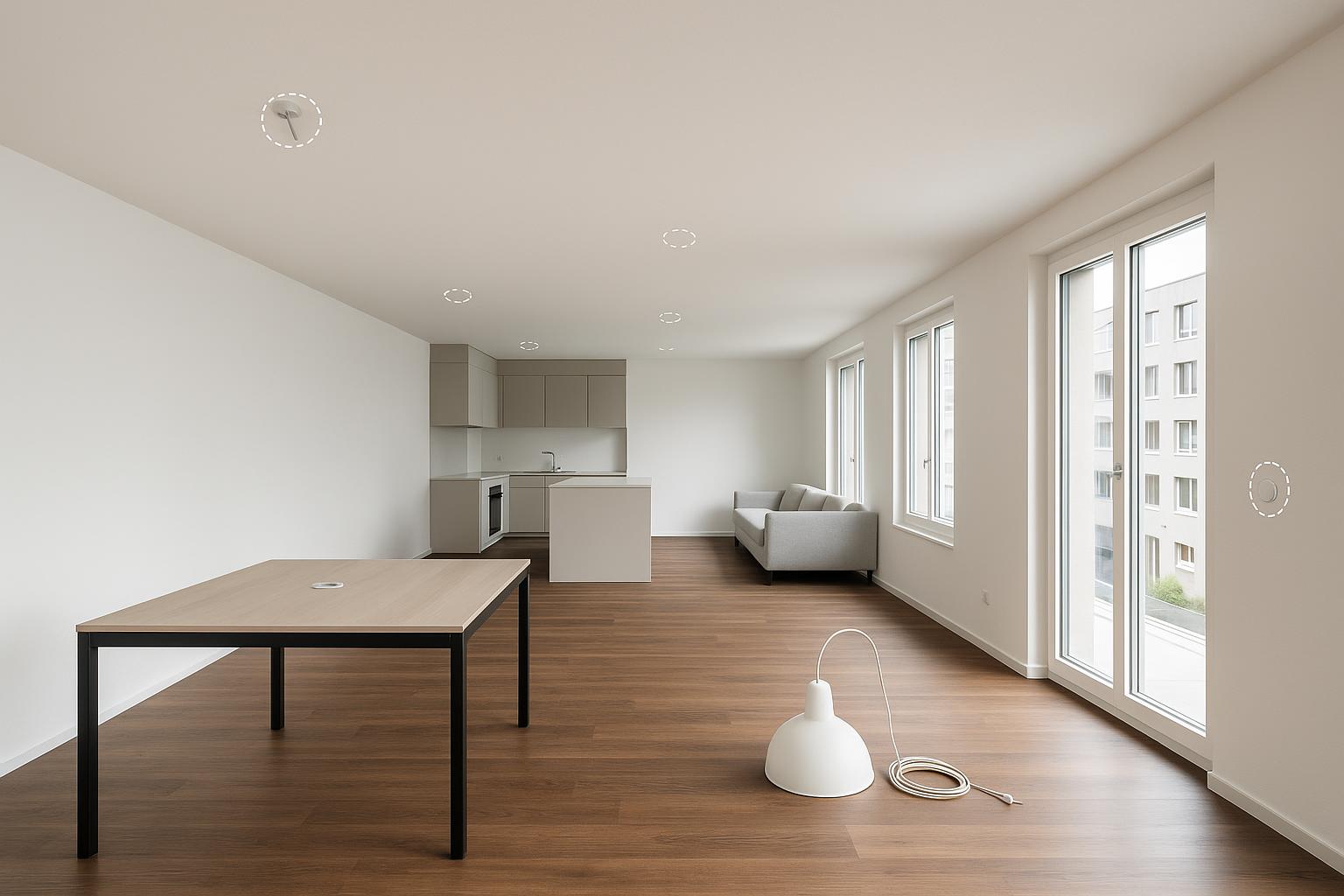 Lampen für die Neubauwohnung: So planen Sie wohnliches Licht von Anfang an